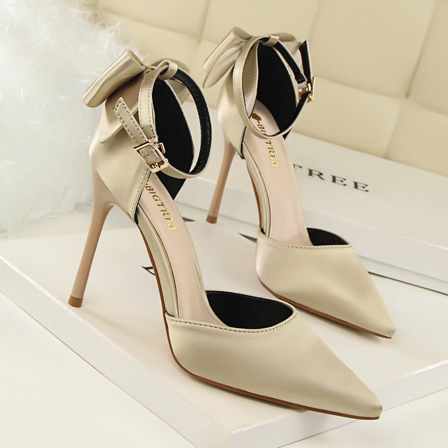 Adiffu Women Popular Pointy High Heel Shoes