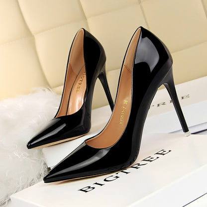Popual Pointed Toe High-heeled Shoes