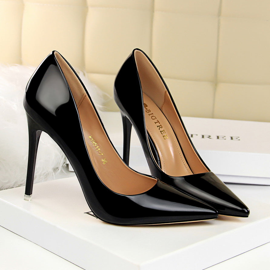 Popual Pointed Toe High-heeled Shoes
