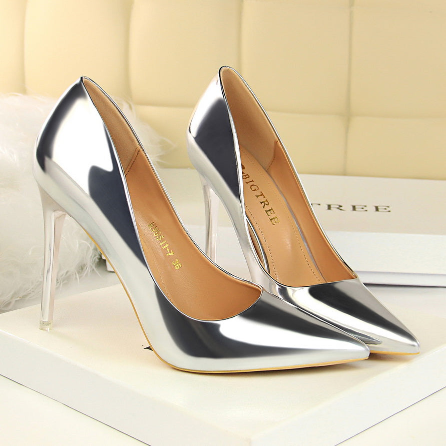 Popual Pointed Toe High-heeled Shoes