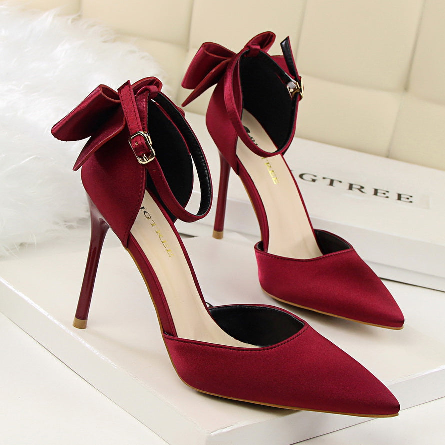 Adiffu Women Popular Pointy High Heel Shoes
