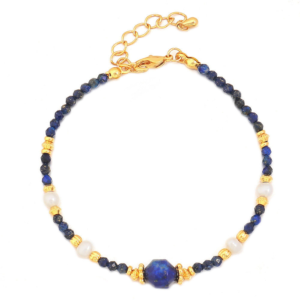 Adiffu Natural Stone Handcrafted Beaded Bracelet