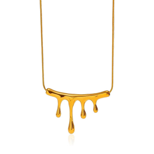 Minimalist Water Drop Necklace