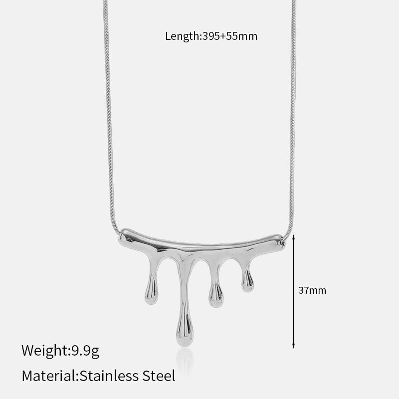 Minimalist Water Drop Necklace