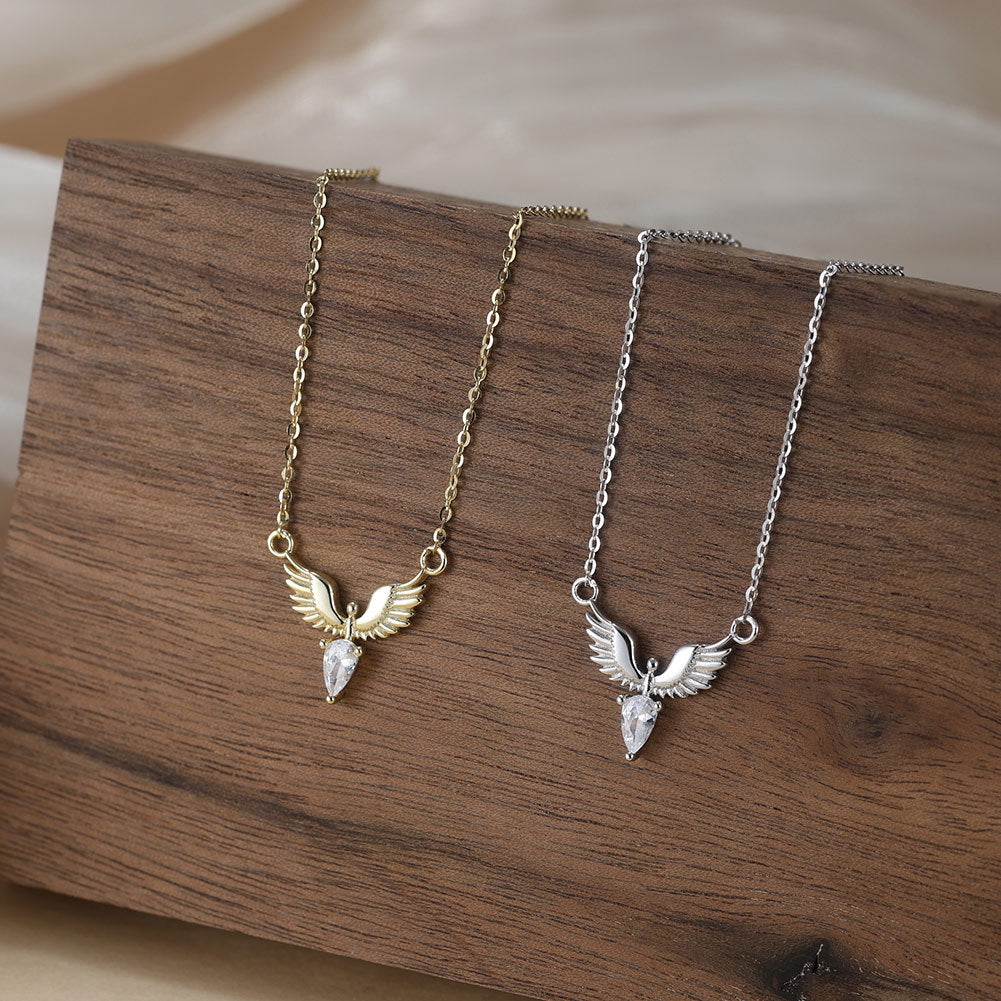 Seraph Wing Necklace-S925 Sterling Silver