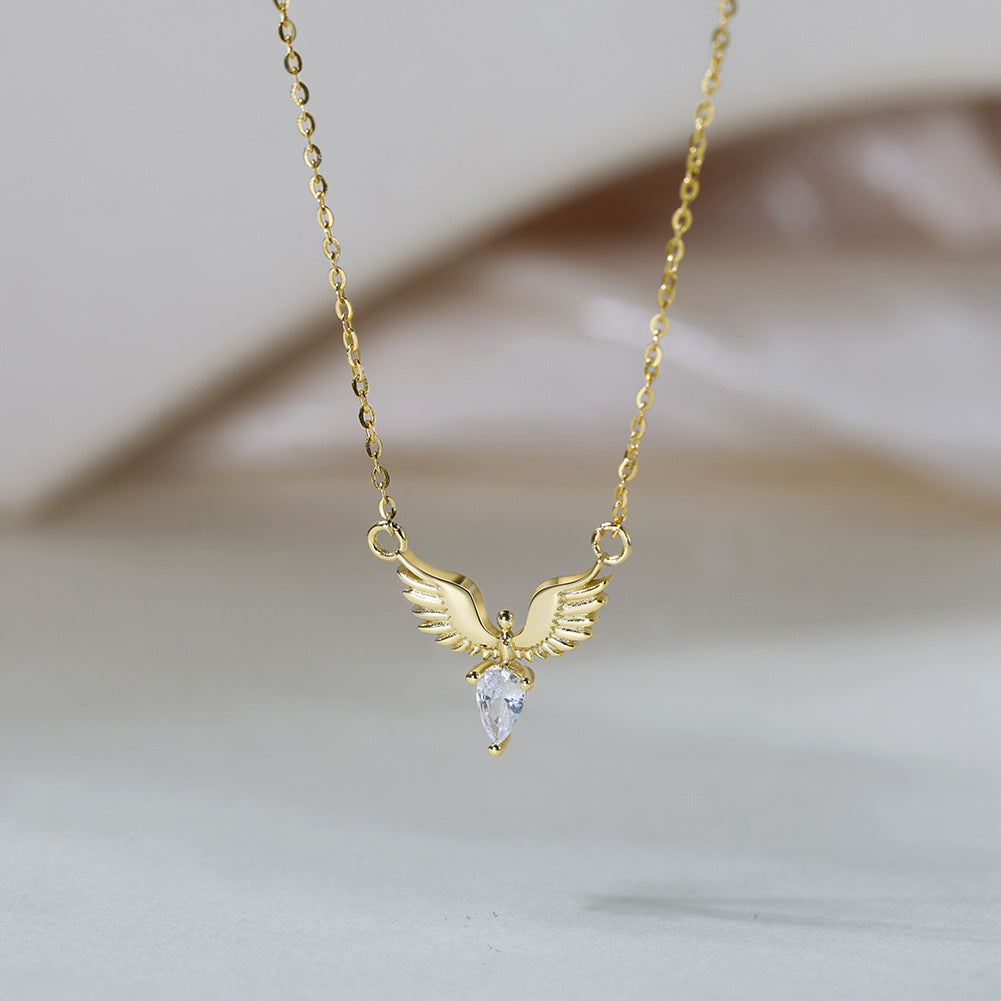 Seraph Wing Necklace-S925 Sterling Silver
