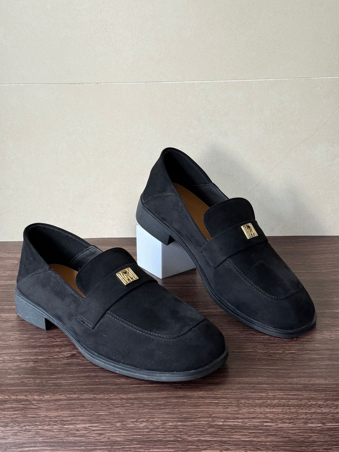 Adiffu Comfort Block-Heel Loafers