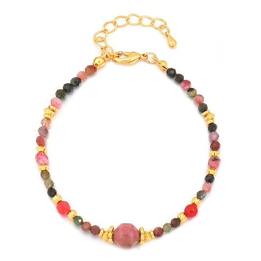 Adiffu Natural Stone Handcrafted Beaded Bracelet