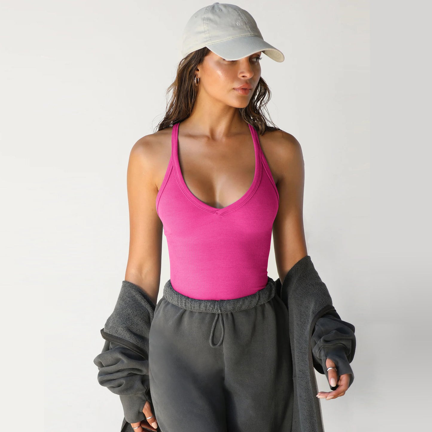 Adiffu Slim-fit Knit Vest
