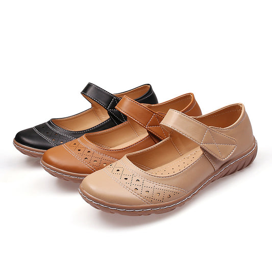 Adiffu Shallow Breathable Soft Soled Comfortable Flat Gommino