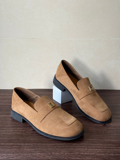 Adiffu Comfort Block-Heel Loafers