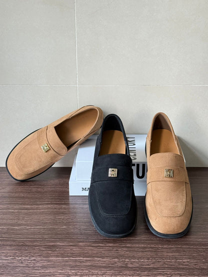 Adiffu Comfort Block-Heel Loafers