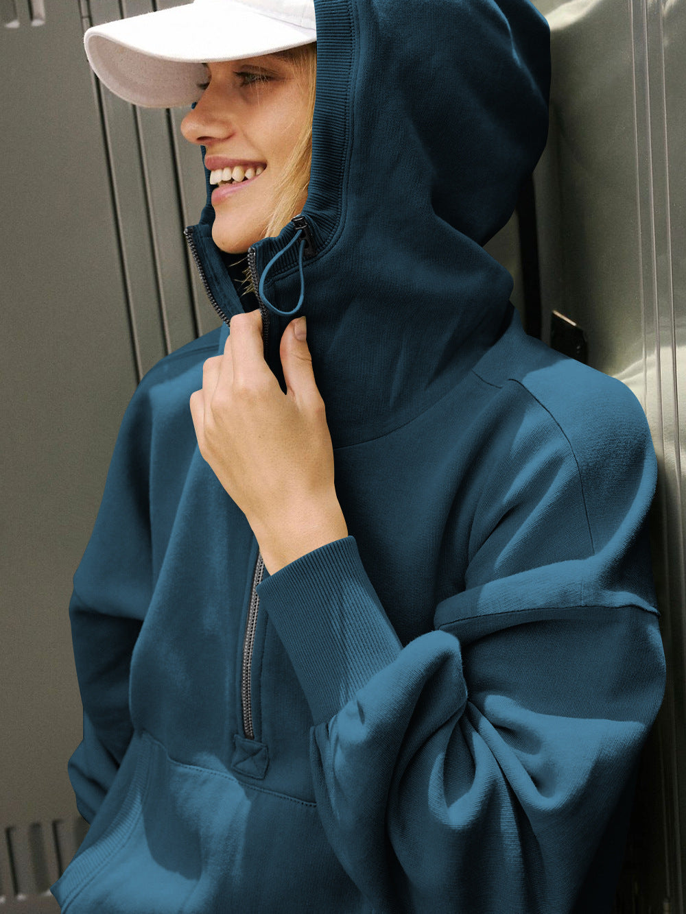 Adiffu ActiveZip Hooded Sweatshirt