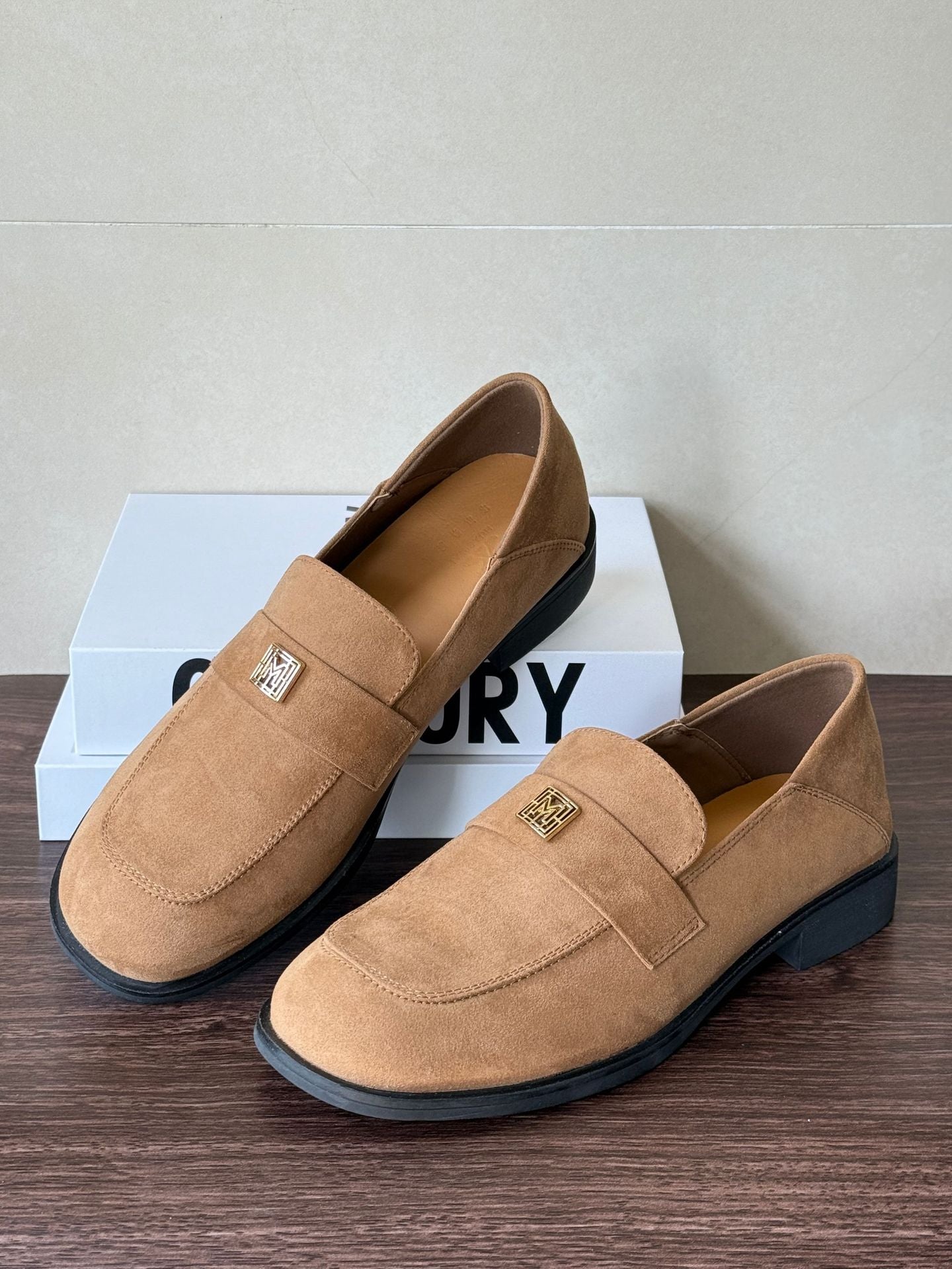 Adiffu Comfort Block-Heel Loafers