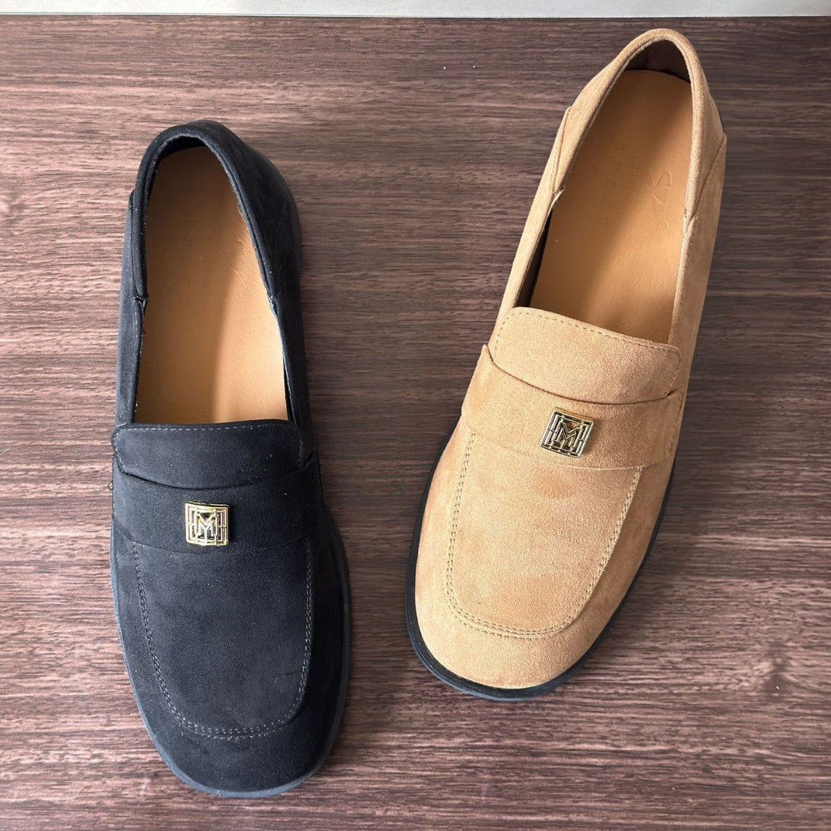Adiffu Comfort Block-Heel Loafers