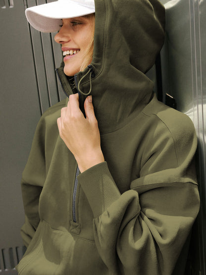 Adiffu ActiveZip Hooded Sweatshirt