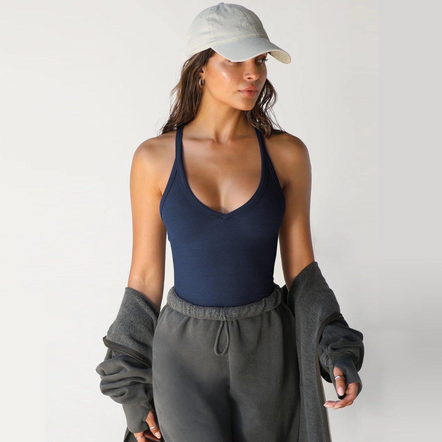 Adiffu Slim-fit Knit Vest