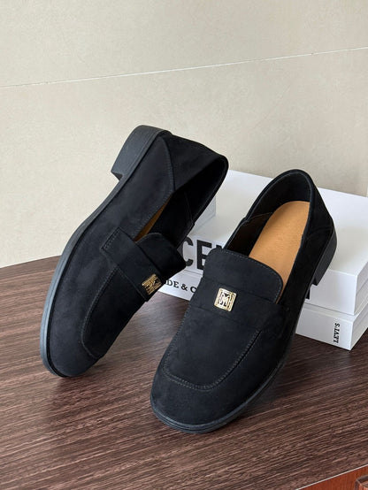 Adiffu Comfort Block-Heel Loafers