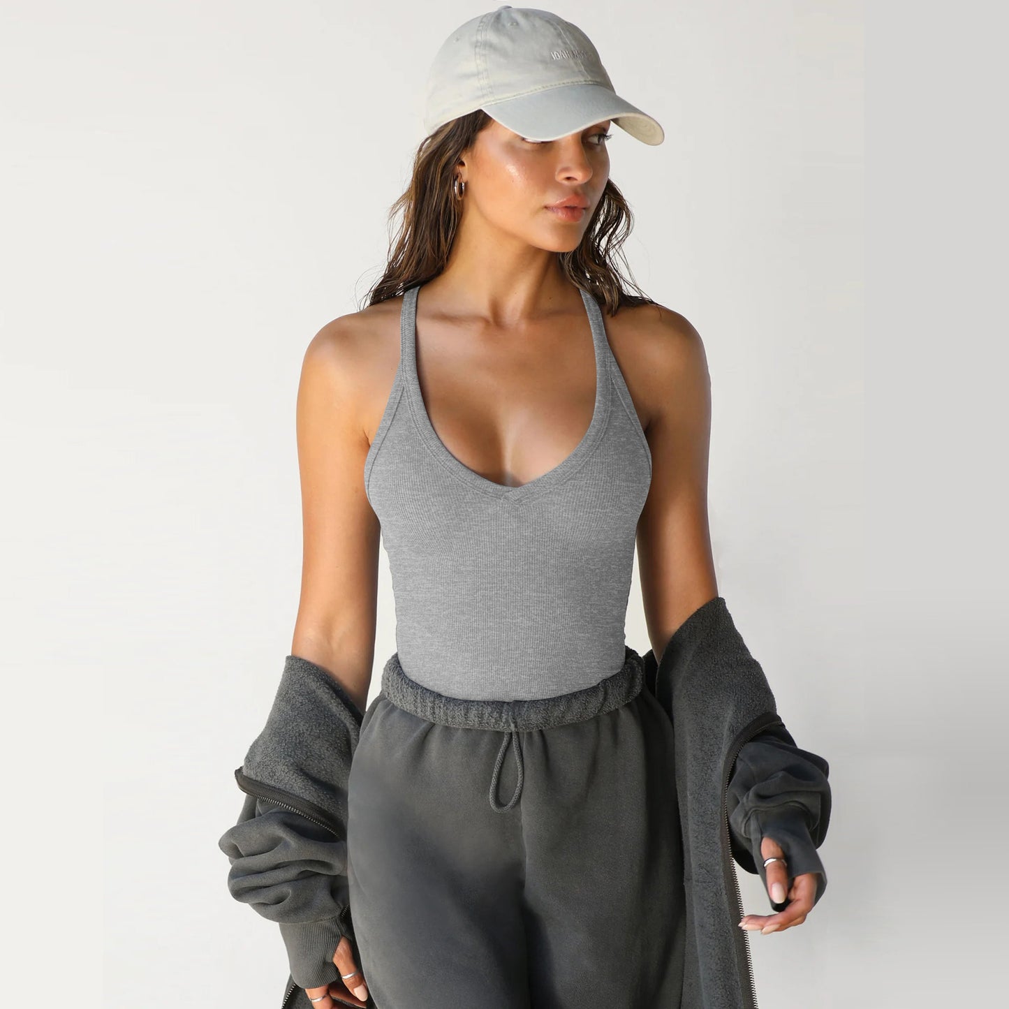 Adiffu Slim-fit Knit Vest