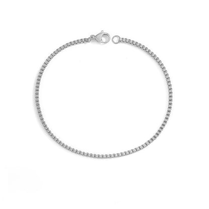 Adiffu Elegant Box Chain Bracelet
