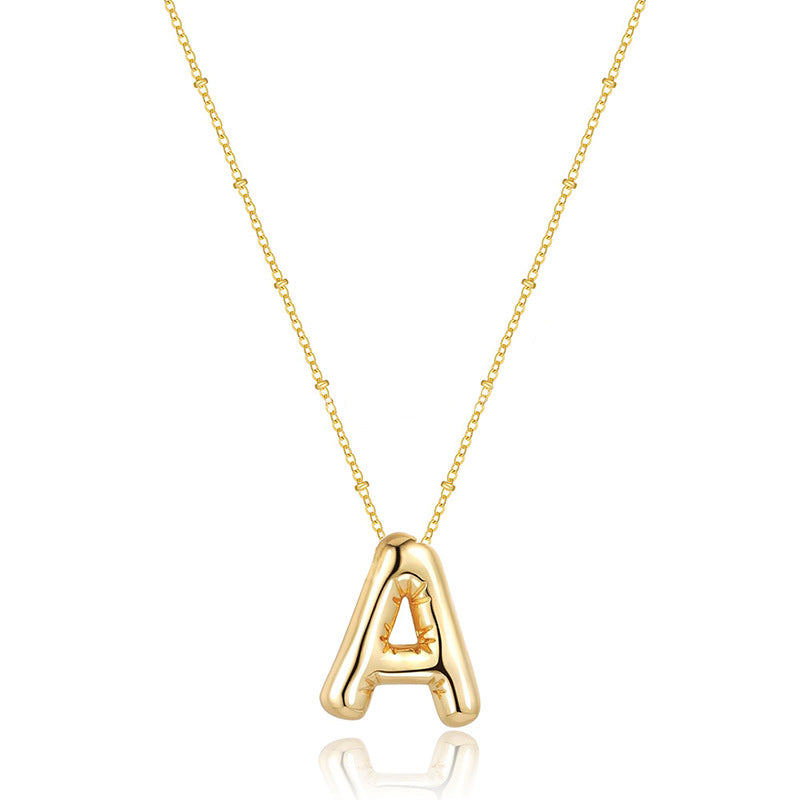 Adiffu Fashion Letter Necklace