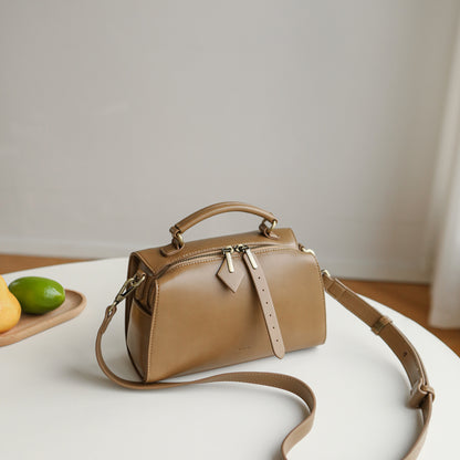 Soft Leather Pillow Bag For Women