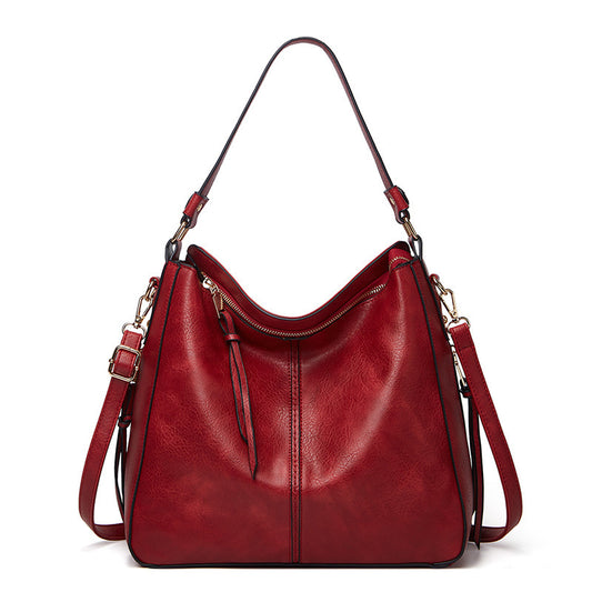 Adiffu Stylish Vintage One-shoulder Straddle Tote Bag