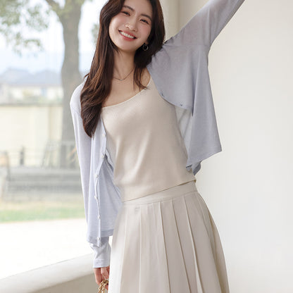 Adiffu Thin Air-conditioned Long-sleeved T-Shirt