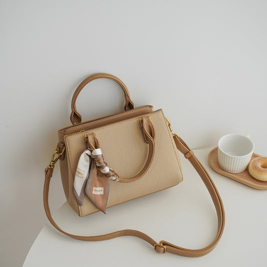 Pebbled Leather Crossbody Bag For Women