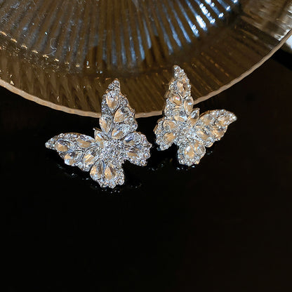 Adiffu Delicate Butterfly Earrings