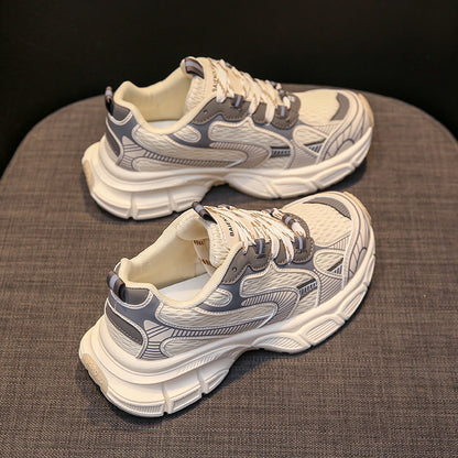 Adiffu Casual Breathable High Soled Running Shoes For Female