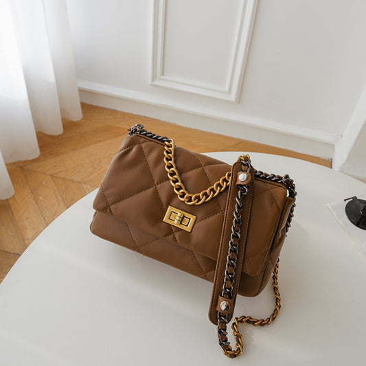 Adiffu Elegant Soft Leather Crossbody Tote