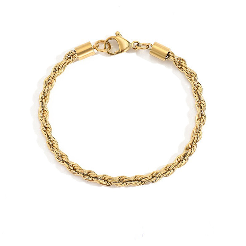 Adiffu Hip-hop Punk Twist Bracelet