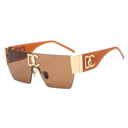 Adiffu Frameless One-piece Sunglasses