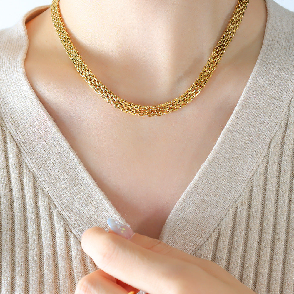 Adiffu Personalized Fashion Woven Necklace