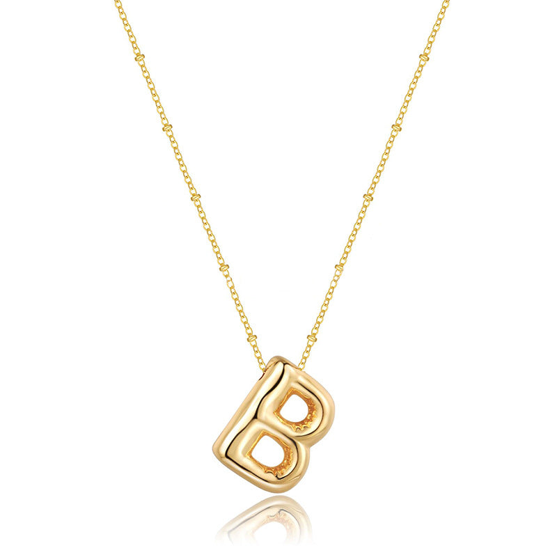 Adiffu Fashion Letter Necklace