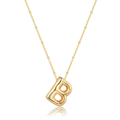 Adiffu Fashion Letter Necklace