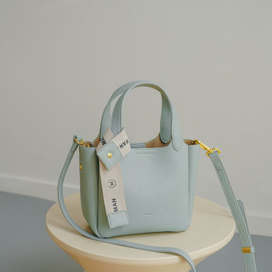 Solid Color Large Capacity Crossbody Bag