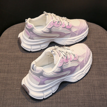 Adiffu Casual Breathable High Soled Running Shoes For Female
