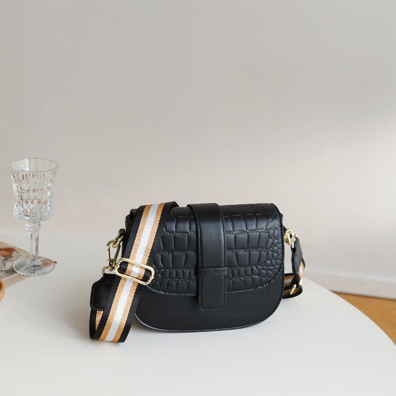 Trendy Saddle Crossbody Bag