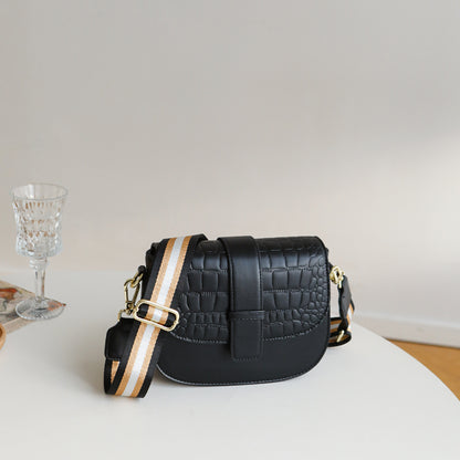 Trendy Saddle Crossbody Bag