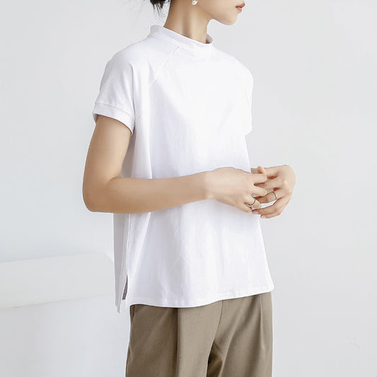 Cotton Short-sleeved Women's T-shirt