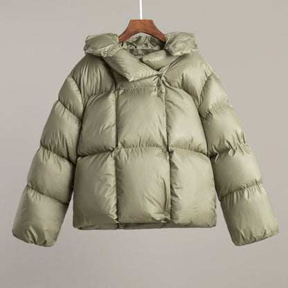 Adiffu Personalized Short Hooded Cotton-padded Jacket