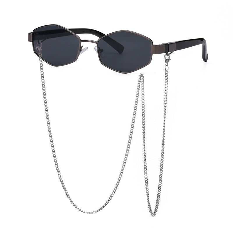 Adiffu Fashion Chain Sunglasses