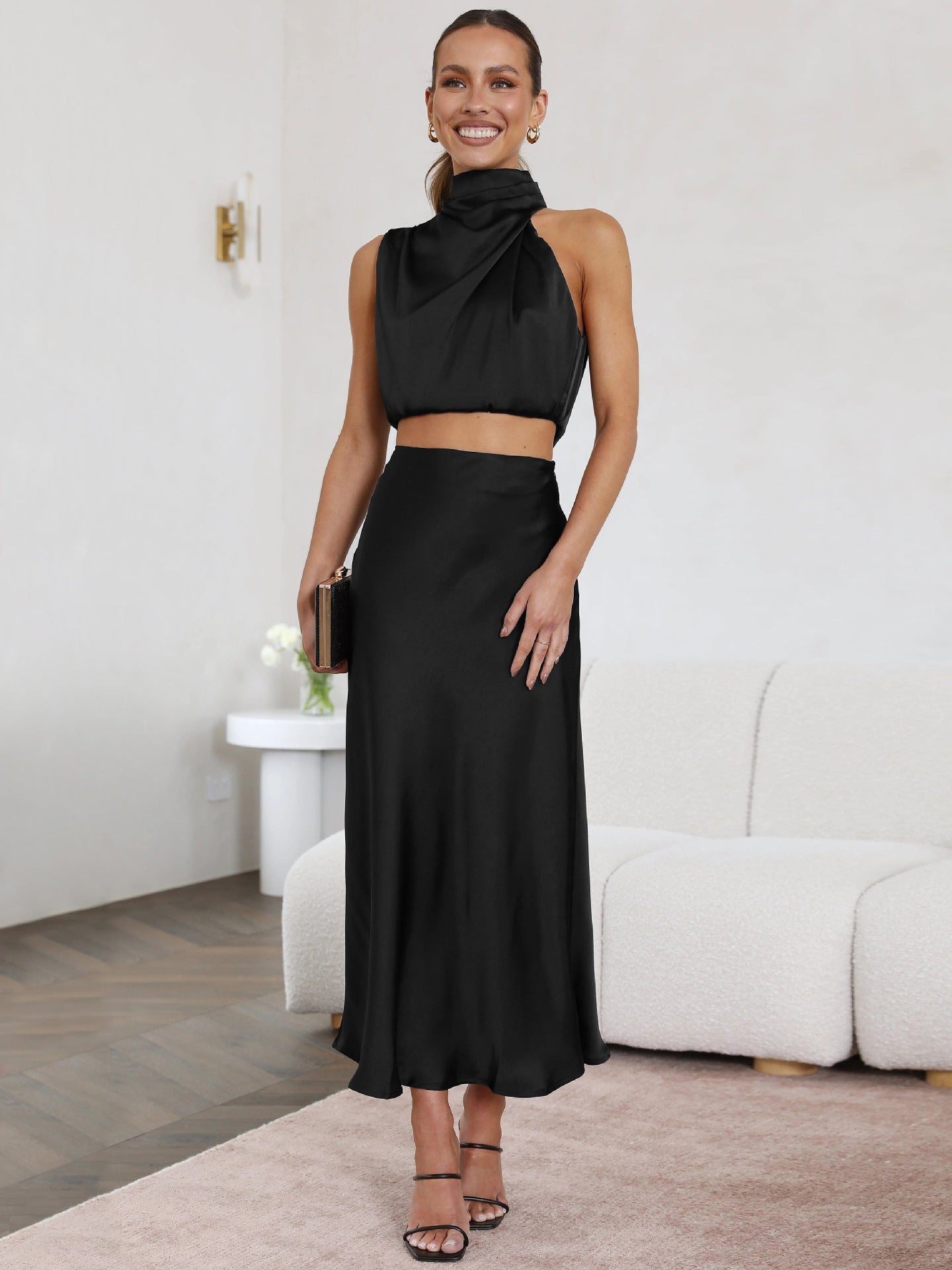 Adiffu Casual Fashion Suit Evening Dress For Women