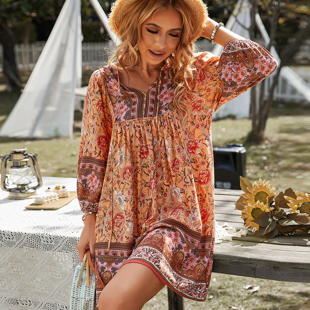 Adiffu Casual Holiday Dress