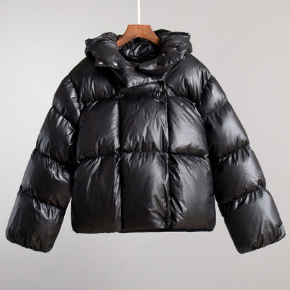 Adiffu Personalized Short Hooded Cotton-padded Jacket