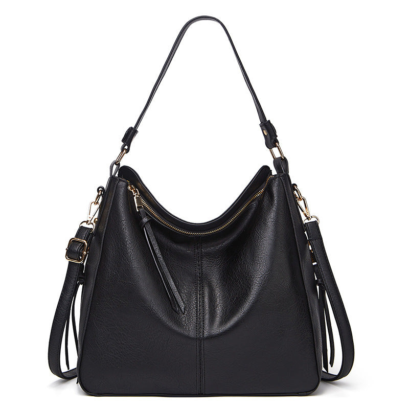 Adiffu Stylish Vintage One-shoulder Straddle Tote Bag
