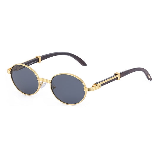 Adiffu Retro Small Frame Round Frame Sunglasses