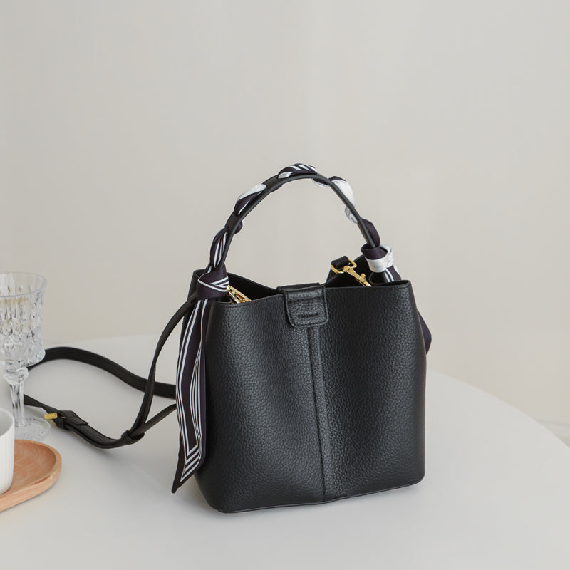 Adiffu Beige/Deep Yellow/Black Crossbody Bag And Handbag